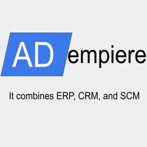 Adempiere ERP/CRM 安装,维护,实施,上线